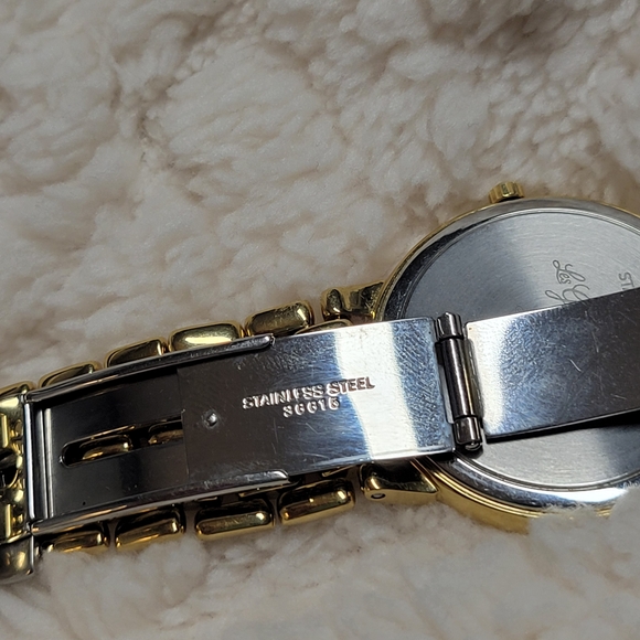 LONGINES Watch Les Grandes Classiques L5.636.2 Quartz 18K Gold Plated T254 - Picture 6 of 12